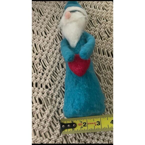 Vintage  felt Santa Claus 13" - Picture 6 of 7